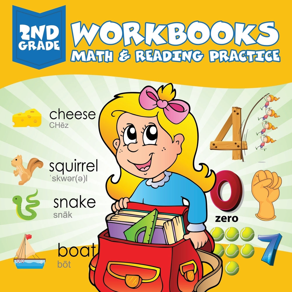 2nd Grade Workbooks: Math & Reading Practice