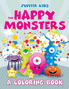 The Happy Monsters (A Coloring Book)