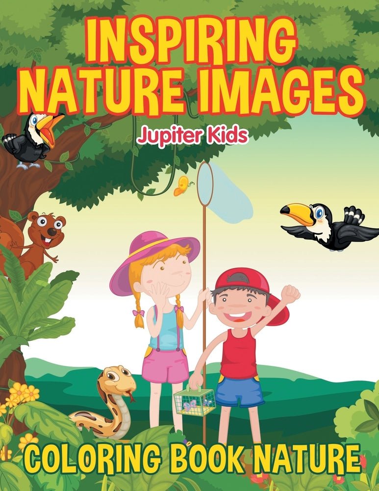 Inspiring Nature Images: Coloring Book Nature