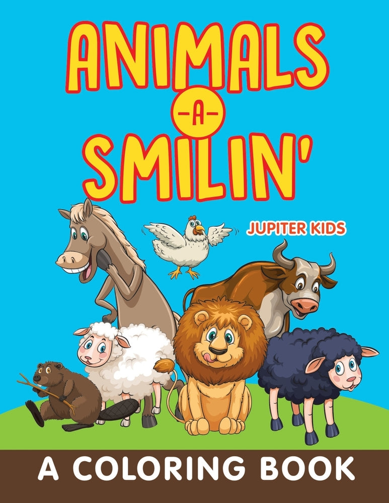 Animals-a-Smilin (A Coloring Book)