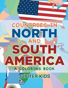 Countries in North and South America (A Coloring Book)