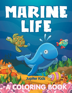 Marine Life (A Coloring Book)