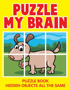 Puzzle My Brain: Puzzle Book Hidden Objects All The Same