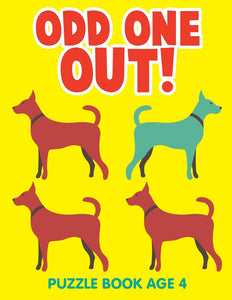 Odd One Out!: Puzzle Book Age 4