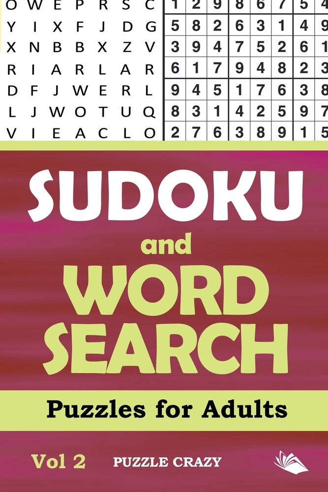 Sudoku and Word Search Puzzles for Adults Vol 2