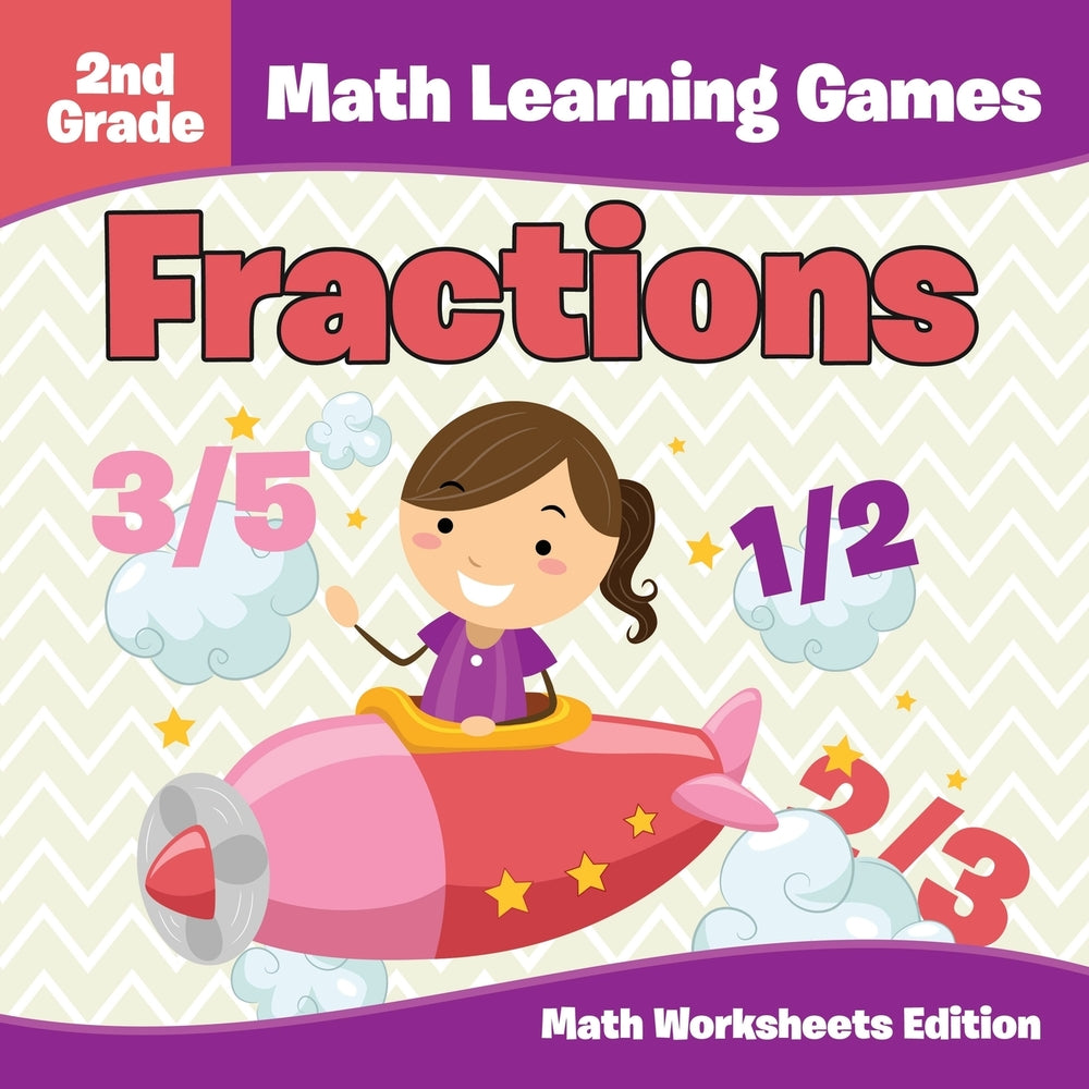 2nd Grade Math Learning Games: Fractions | Math Worksheets Edition