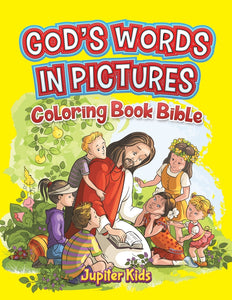 Gods Words In Pictures: Coloring Book Bible