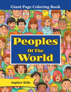 Peoples Of The World: Giant Page Coloring Book