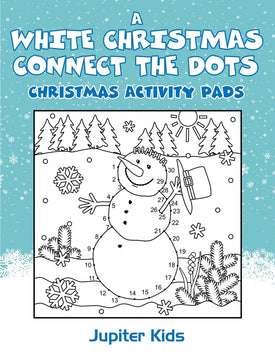 A White Christmas Connect The Dots: Christmas Activity Pads