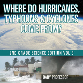 Where Do Hurricanes Typhoons & Cyclones Come From | 2nd Grade Science Edition Vol 3