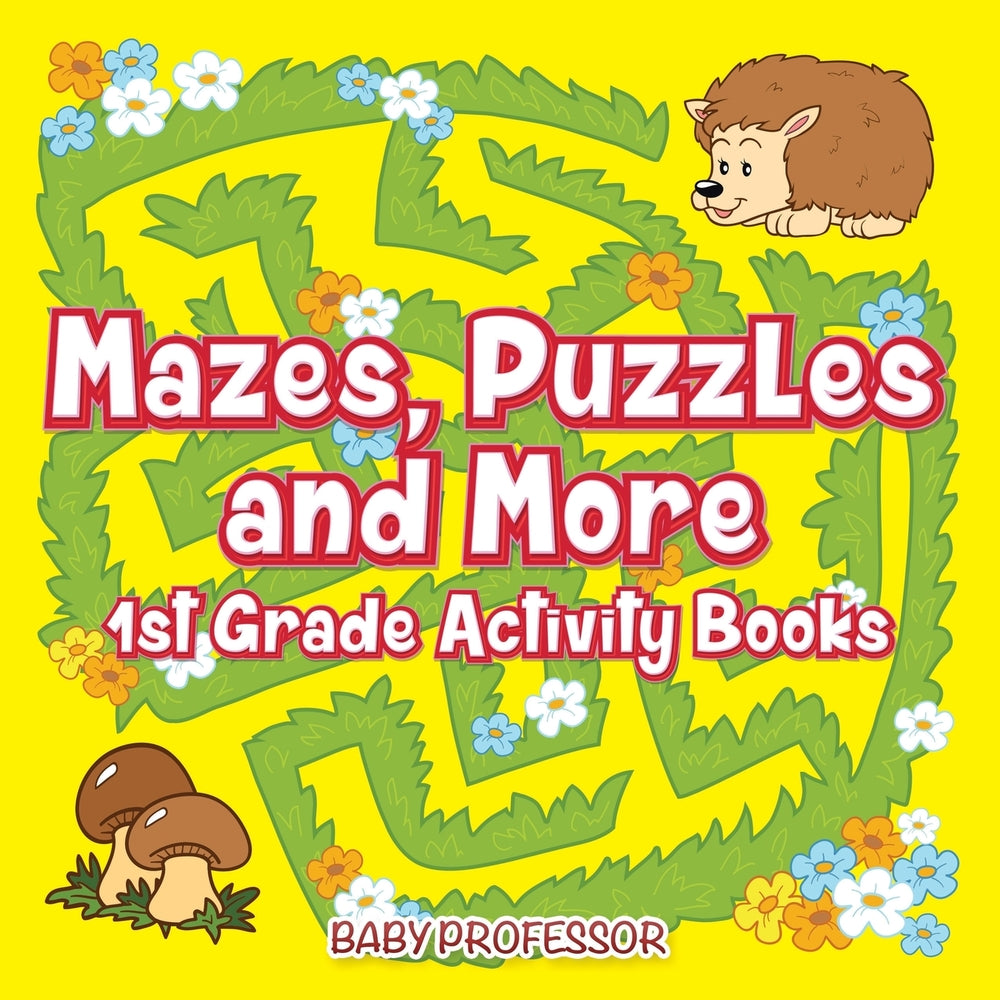 Mazes Puzzles and More | 1st Grade Activity Books
