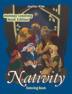 Nativity Coloring Book: Holiday Coloring Book Edition