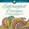 Entangled Designs Coloring Book For Adults - Adult Coloring Book