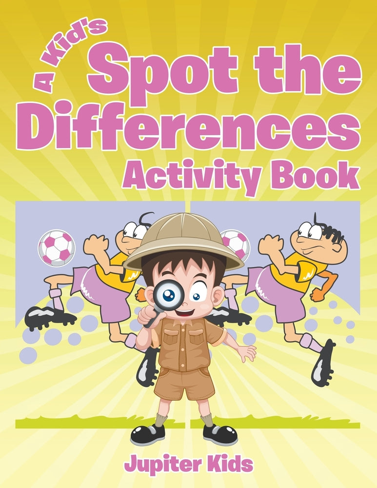 A Kids Spot the Differences Activity Book