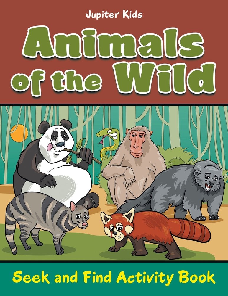 Animals of the Wild: Seek and Find Activity Book