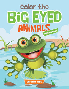 Color the Big Eyed Animals Coloring Book