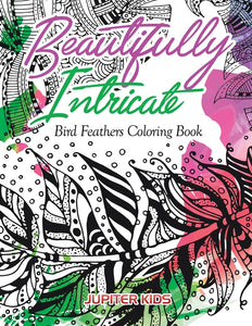 Beautifully Intricate Bird Feathers Coloring Book