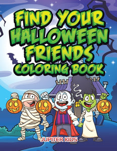 Find Your Halloween Friends Coloring Book