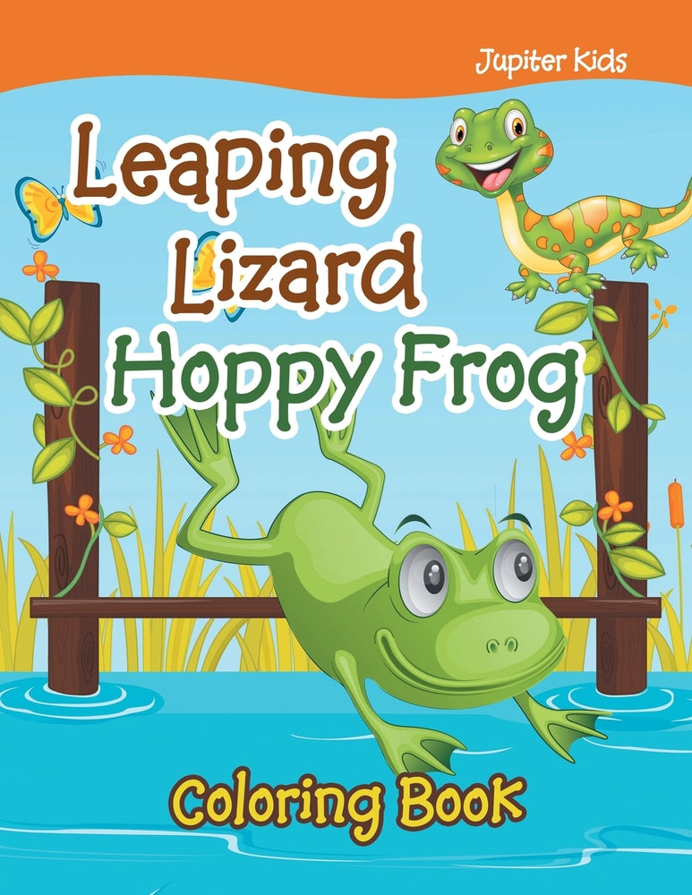 Leaping Lizard Hoppy Frog Coloring Book