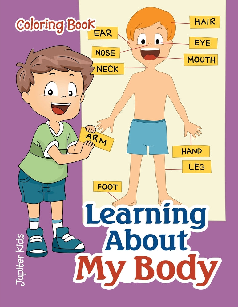 Learning About My Body Coloring Book