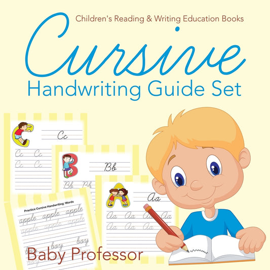 Cursive Handwriting Guide Set : Children's Reading & Writing Education Books
