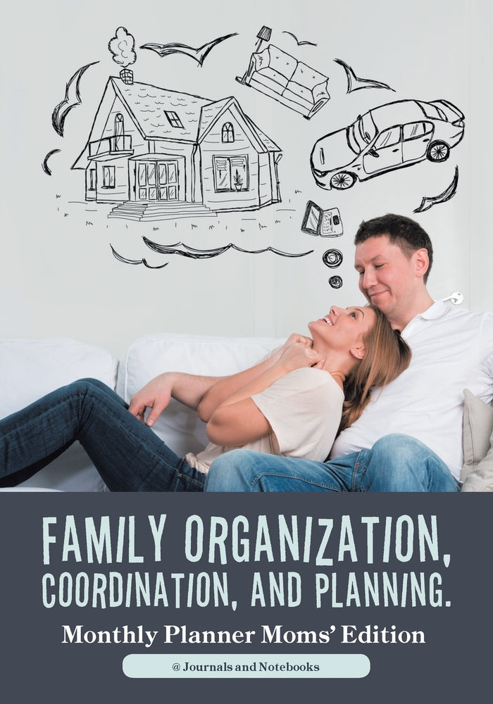 Family Organization Coordination and Planning. Monthly Planner Moms Edition