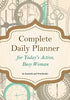 Complete Daily Planner for Todays Active Busy Woman
