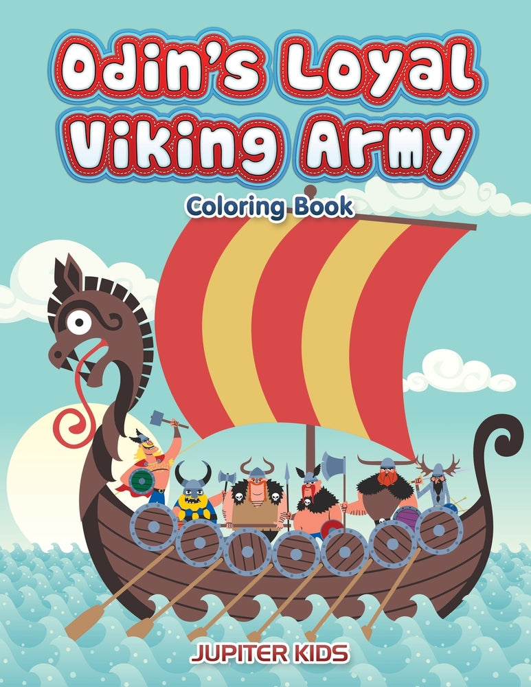 Odins Loyal Viking Army Coloring Book