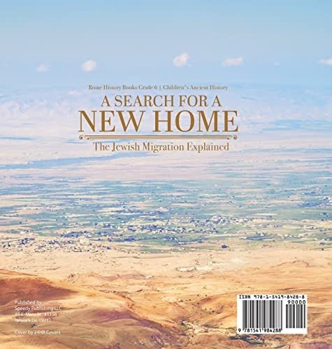 A Search for a New Home: The Jewish Migration Explained Rome History Books Grade 6 Children’s Ancient History
