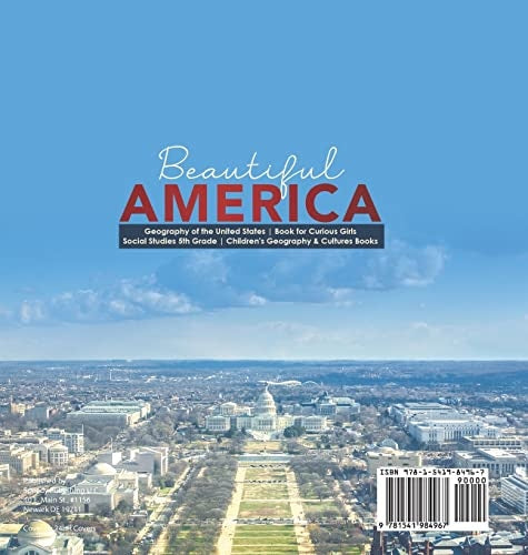 Beautiful America Geography of the United States Book for Curious Girls Social Studies 5th Grade Children’s Geography & Cultures Books