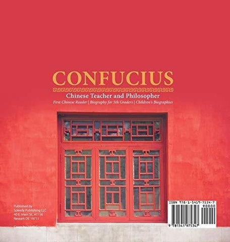 Image of Confucius - Chinese Teacher and Philosopher - First Chinese Reader - Biography for 5th Graders - Children’s Biographies