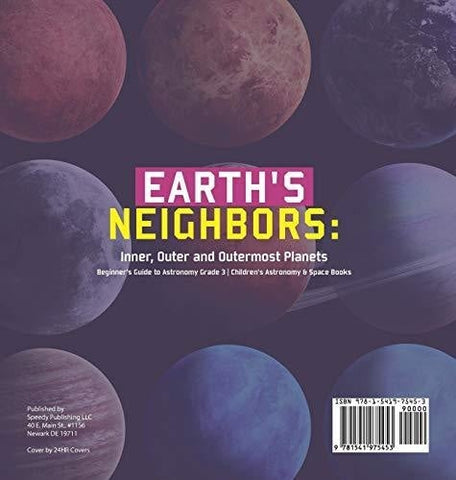Image of Earth’s Neighbors: Inner Outer and Outermost Planets - Beginner’s Guide to Astronomy Grade 3 - Children’s Astronomy & Space Books