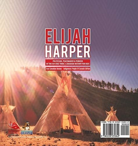 Image of Elijah Harper - Politician Peacemaker & Pioneer of the Oji-Cree Tribe - Canadian History for Kids - True Canadian Heroes - Indigenous People