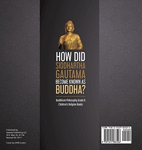 How Did Siddhartha Gautama Become Known as Buddha? Buddhism Philosophy Grade 6 Children’s Religion Books