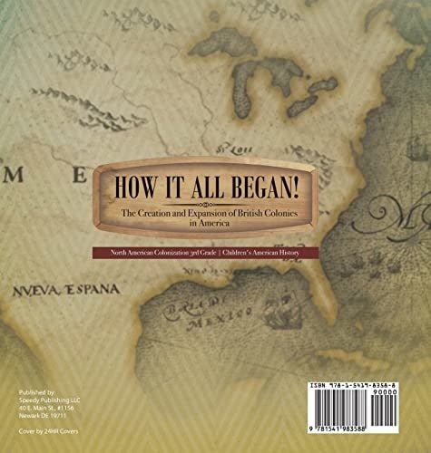 How It All Began! The Creation and Expansion of British Colonies in America North American Colonization 3rd Grade Children’s American 