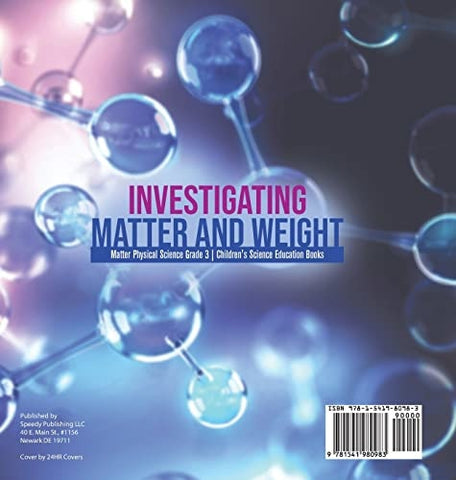 Image of Investigating Matter and Weight Matter Physical Science Grade 3 Children’s Science Education Books