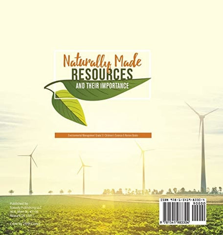 Image of Naturally Made Resources and Their Importance Environmental Management Grade 3 Children’s Science & Nature Books
