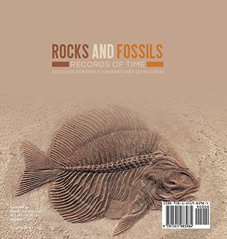Image of Rocks and Fossils: Records of Time Fossil Guide Book Grade 5 Children’s Earth Sciences Books