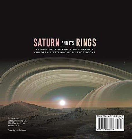Image of Saturn and Its Rings - Astronomy for Kids Books Grade 4 - Children’s Astronomy & Space Books