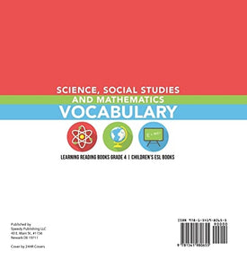 Science, Social Studies and Mathematics Vocabulary Learning Reading Books Grade 4 Children's ESL Books