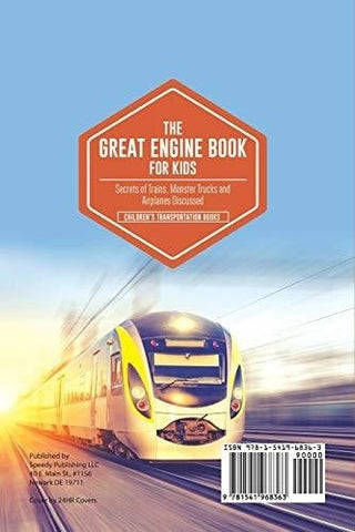Image of The Great Engine Book for Kids: Secrets of Trains Monster Trucks and Airplanes Discussed - Children’s Transportation Books