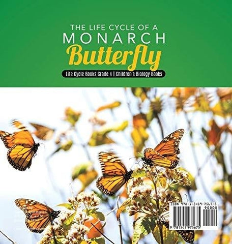 Image of The Life Cycle of a Monarch Butterfly - Life Cycle Books Grade 4 - Children’s Biology Books