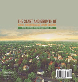 The Start and Growth of Rural, Suburban and Urban Regions 3rd Grade Social Studies Children's Geography & Cultures Books