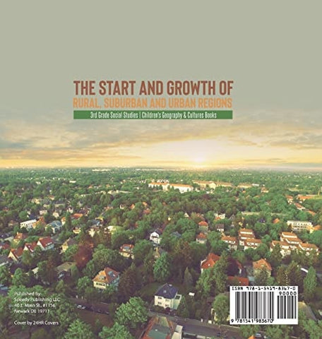 Image of The Start and Growth of Rural Suburban and Urban Regions 3rd Grade Social Studies Children’s Geography & Cultures Books