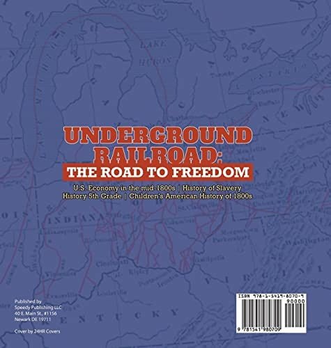 Underground Railroad: The Road to Freedom U.S. Economy in the mid-1800s History of Slavery History 5th Grade Children’s American History of 