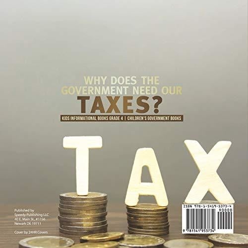 Why Does the Government Need Our Taxes? | Kids Informational Books Grade 4 | Children’s Government Books